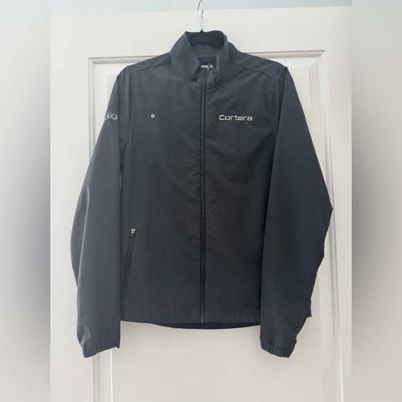 Vuori Venture Track Jacket - Black Linen Texture - Picture 3 of 8